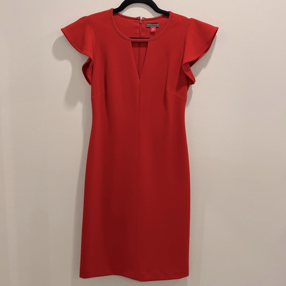 Vince Camuto Red Dress, Size XXS